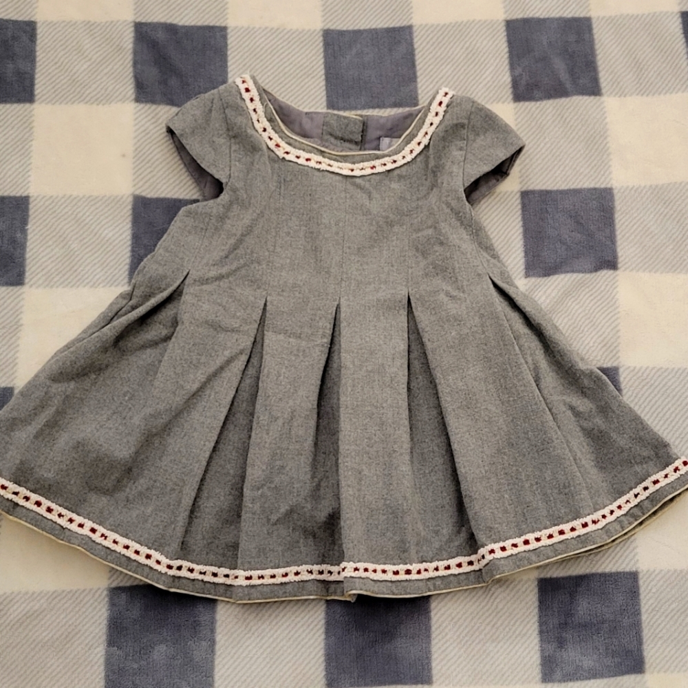 Tahari baby girl dress 18mo Christmas dress